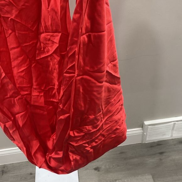 Amanda Uprichard Elroy Maxi Dress in Crimson - Picture 10 of 10